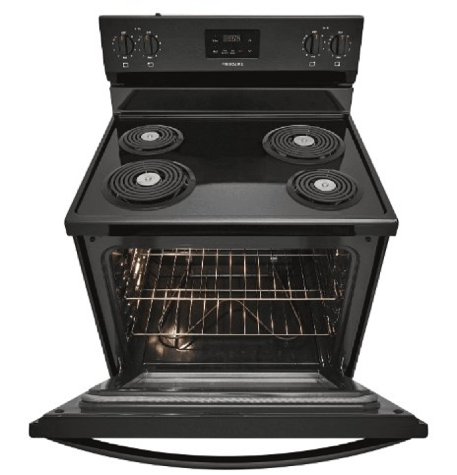 Frigidaire FCRC3012AB 30 Freestanding Electric Coil Range Black